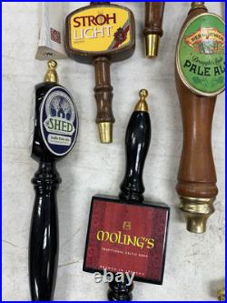 BEER TAPS! Huge Lot Of 24 Tap Handles Assorted Brands Wow! Vintage