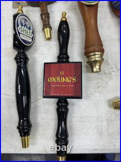 BEER TAPS! Huge Lot Of 24 Tap Handles Assorted Brands Wow! Vintage