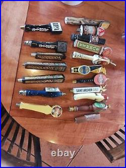 BEER TAP HANDLES LOT OF 18 Vintage And Current Tap Handle