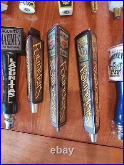 BEER TAP HANDLES LOT OF 18 Vintage And Current Tap Handle
