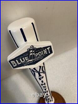 BLUE POINT BREWING NY YANKEES PINSTRIPE PILS BAT draft beer tap handle. NEW YORK