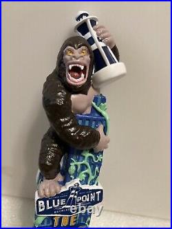 BLUE POINT IPA KING KONG draft beer tap handle. NEW YORK. Used