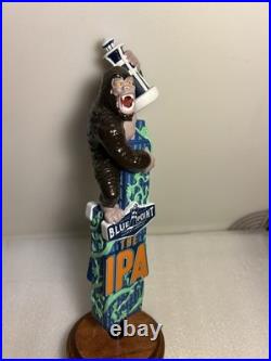 BLUE POINT THE IPA KING KONG GORILLA GONE BAD draft beer tap handle. NEW YORK