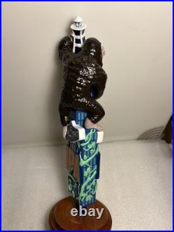 BLUE POINT THE IPA KING KONG GORILLA GONE BAD draft beer tap handle. NEW YORK