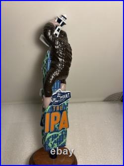 BLUE POINT THE IPA KING KONG GORILLA GONE BAD draft beer tap handle. NEW YORK