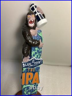 BLUE POINT THE IPA KING KONG GORILLA GONE BAD draft beer tap handle. NEW YORK