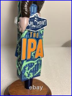 BLUE POINT THE IPA KING KONG GORILLA GONE BAD draft beer tap handle. NEW YORK