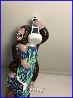 BLUE POINT THE IPA KING KONG GORILLA GONE BAD draft beer tap handle. NEW YORK