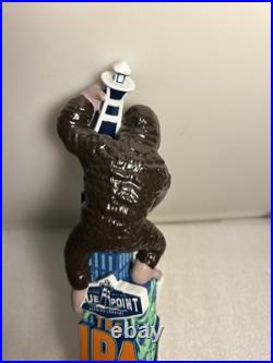 BLUE POINT THE IPA KING KONG GORILLA GONE BAD draft beer tap handle. NEW YORK