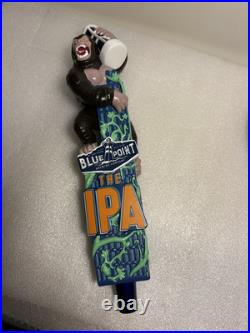 BLUE POINT THE IPA KING KONG GORILLA GONE BAD draft beer tap handle. NEW YORK