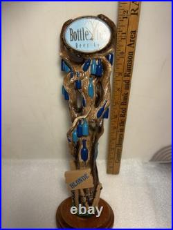 BOTTLE TREE BEER COMPANY WHIMSICAL BOTTLE TREE Draft beer tap handle N. CAROLINA