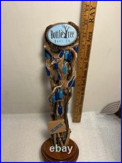 BOTTLE TREE BEER COMPANY WHIMSICAL BOTTLE TREE Draft beer tap handle N. CAROLINA BOTTLE TREE BEER COMPANY WHIMSICAL BOTTLE TREE Draft beer tap handle N. CAROLINA