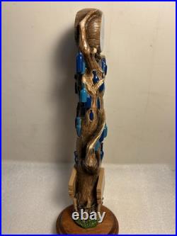 BOTTLE TREE BEER COMPANY WHIMSICAL BOTTLE TREE Draft beer tap handle N. CAROLINA