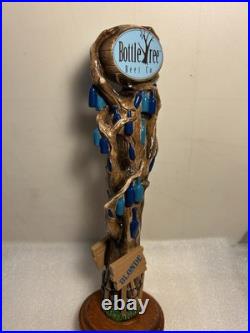 BOTTLE TREE BEER COMPANY WHIMSICAL BOTTLE TREE Draft beer tap handle N. CAROLINA