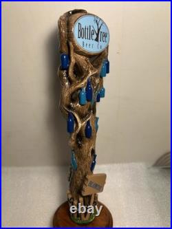 BOTTLE TREE BEER COMPANY WHIMSICAL BOTTLE TREE Draft beer tap handle N. CAROLINA