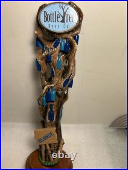 BOTTLE TREE BEER COMPANY WHIMSICAL BOTTLE TREE Draft beer tap handle N. CAROLINA