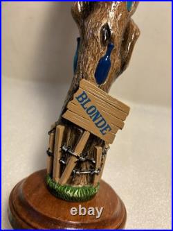BOTTLE TREE BEER COMPANY WHIMSICAL BOTTLE TREE Draft beer tap handle N. CAROLINA