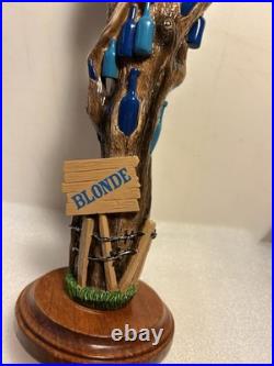 BOTTLE TREE BEER COMPANY WHIMSICAL BOTTLE TREE Draft beer tap handle N. CAROLINA