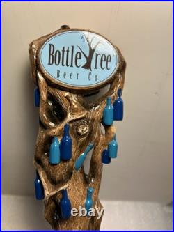 BOTTLE TREE BEER COMPANY WHIMSICAL BOTTLE TREE Draft beer tap handle N. CAROLINA