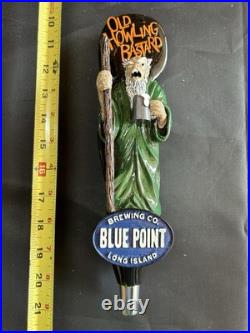 BRAND NEW IN THE BOX Blue Point Brewing Old Howling Bastard Beer Tap Handle