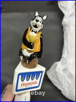 BRAND NEW IN THE BOX Hamm's Beer Figural Bear Tap Handle