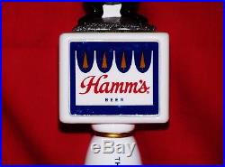 BRAND NEW IN THE BOX RARE HAMMS BEER BEAR TAP HANDLE with 25 VINTAGE COASTERS