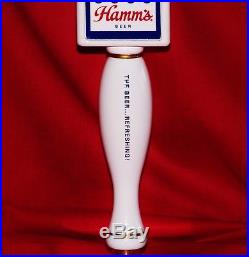BRAND NEW IN THE BOX RARE HAMMS BEER BEAR TAP HANDLE with 25 VINTAGE COASTERS