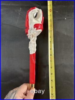 BRAND NEW Labatt Blue NHL Detroit Red Wings Hockey Goalie Glove Beer Tap Handle