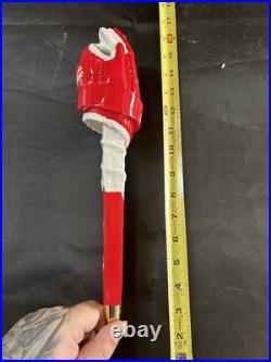 BRAND NEW Labatt Blue NHL Detroit Red Wings Hockey Goalie Glove Beer Tap Handle