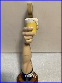 BRIDGEPORT BREWING BIG BREW HOP HARVEST ALE draft beer tap handle. OREGON Closed