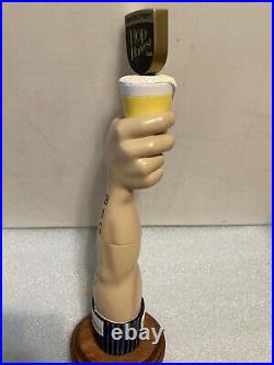 BRIDGEPORT BREWING BIG BREW HOP HARVEST ALE draft beer tap handle. OREGON Closed