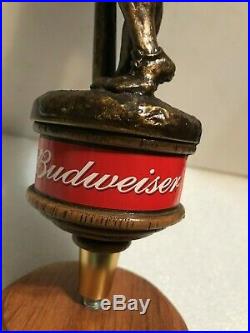 BUDWEISER BASEBALL beer tap handle. St. Louis, Missouri