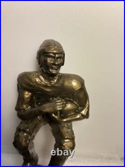 BUDWEISER KING OF BEERS FOOTBALL AND BASEBALL PLAYER Draft beer tap handle. USA