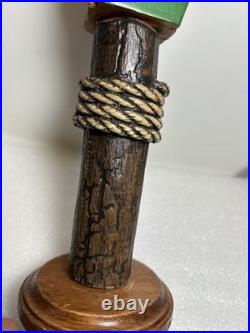 BUDWEISER KING OF BEERS HAWAIIAN TIKI IDOL Draft beer tap handle. USA