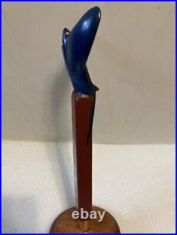 BUDWEISER TAMPA BAY DEVIL RAYS RED Draft beer tap handle. ANHEUSER BUSCH. USA