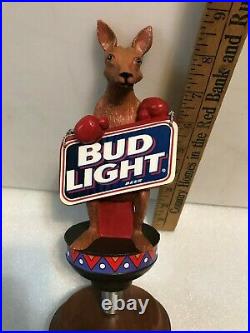 BUD LIGHT KANGAROO beer tap handle. USA
