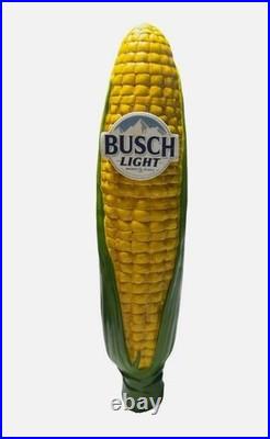 BUSCH LIGHT FARMERS FRESH EAR OF CORN ON THE COB Draft beer tap handle. USA