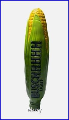 BUSCH LIGHT FARMERS FRESH EAR OF CORN ON THE COB Draft beer tap handle. USA