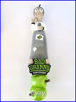 Bad Granny Hard Cider Brewing Draft Tap Handle Washington Apple Still in Box EUC