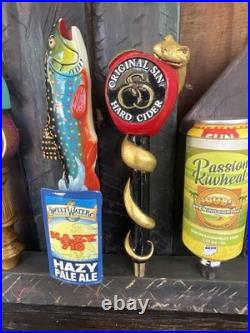 Bar tap handles Lot X4