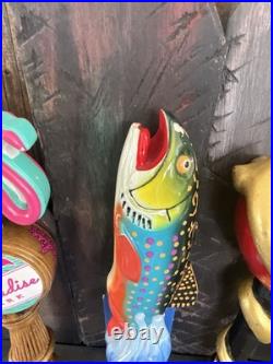 Bar tap handles Lot X4