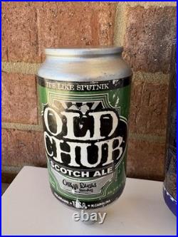 Beer Can Beer Tap lot Display With Beer Taps