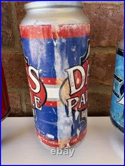 Beer Can Beer Tap lot Display With Beer Taps