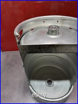 Beer Keg Urinal Branded Edition-with Manual Push Flush Valve Complete Set
