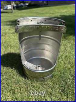 Beer Keg Urinal Branded Edition-with Manual Push Flush Valve Complete Set Beer Keg Urinal Branded Edition-with Manual Push Flush Valve Complete Set