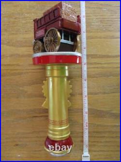 Beer Tap 2018 Budweiser Clydesdale Delivery Dalmatian Dog Wagon Handle Brand New