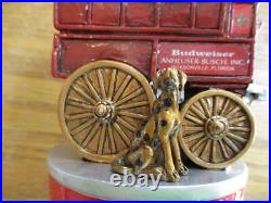 Beer Tap 2018 Budweiser Clydesdale Delivery Dalmatian Dog Wagon Handle Brand New
