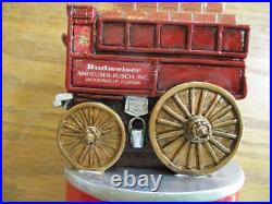Beer Tap 2018 Budweiser Clydesdale Delivery Dalmatian Dog Wagon Handle Brand New