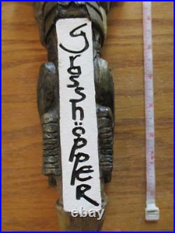 Beer Tap Big Rock Grasshopper Handle Excellent used condition