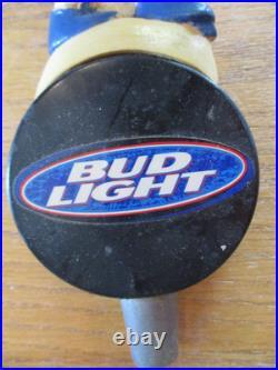 Beer Tap Budweiser Stanley Cup Bud Light Hockey Player on Puck Handle